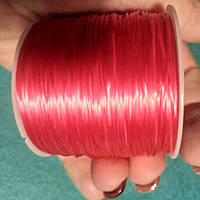 Резинка силикон розовый 10 м