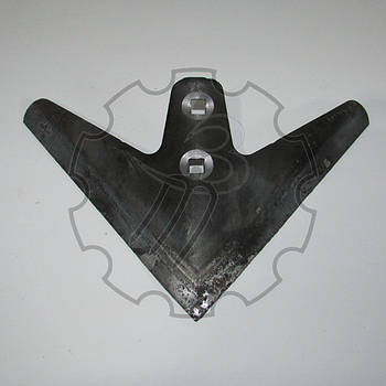 Лапа стрілчаста КПС 270 мм наплавлення сормайтом