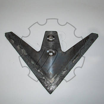 Лапа стрілчаста культиватора КПС 330 мм наплавлення сормайтом Н.043.052.008