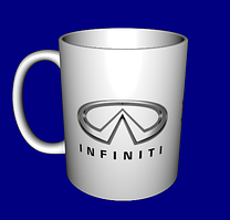 Кухоль з логотипом авто / чашка Інфініті