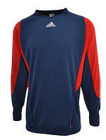 Футбольна воротарська футболка кофта з довгим рукавом Adidas синя. MUNDIAL GK JSY. Size 54 (L)