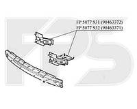 Крепеж шины переднего бампера Opel Vectra B 96-99 правый (FPS) 90463371