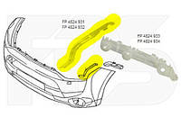 Крепление переднего бампера Mitsubishi Outlander III '12-15 (кроме XL) левое (FPS) 6400D919