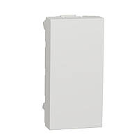 Заглушка 1 модуль білий Unica New Schneider Electric (NU986518)