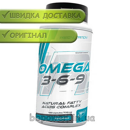 Омега-3-6-9 Trec Nutrition Omega 3-6-9 120 кап, фото 2