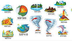 Стенд для кабінету географії