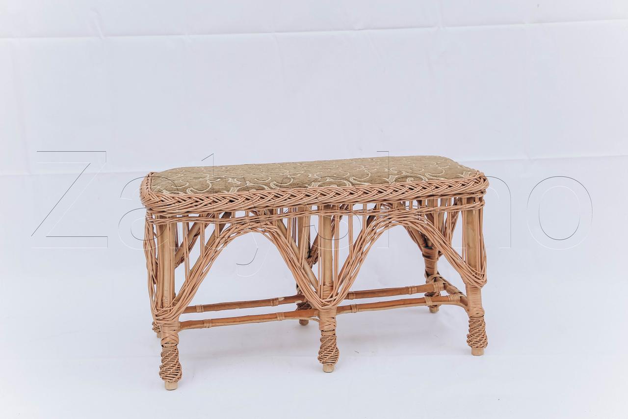 Диван плетений <unk> Сумка з м'якою сидушкою <unk> диван лавка плетена, фото 1