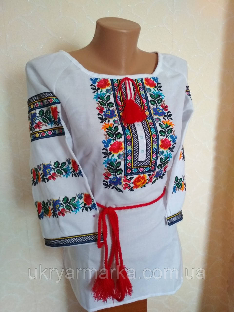 Вишита жіноча сорочка "Флоріна"