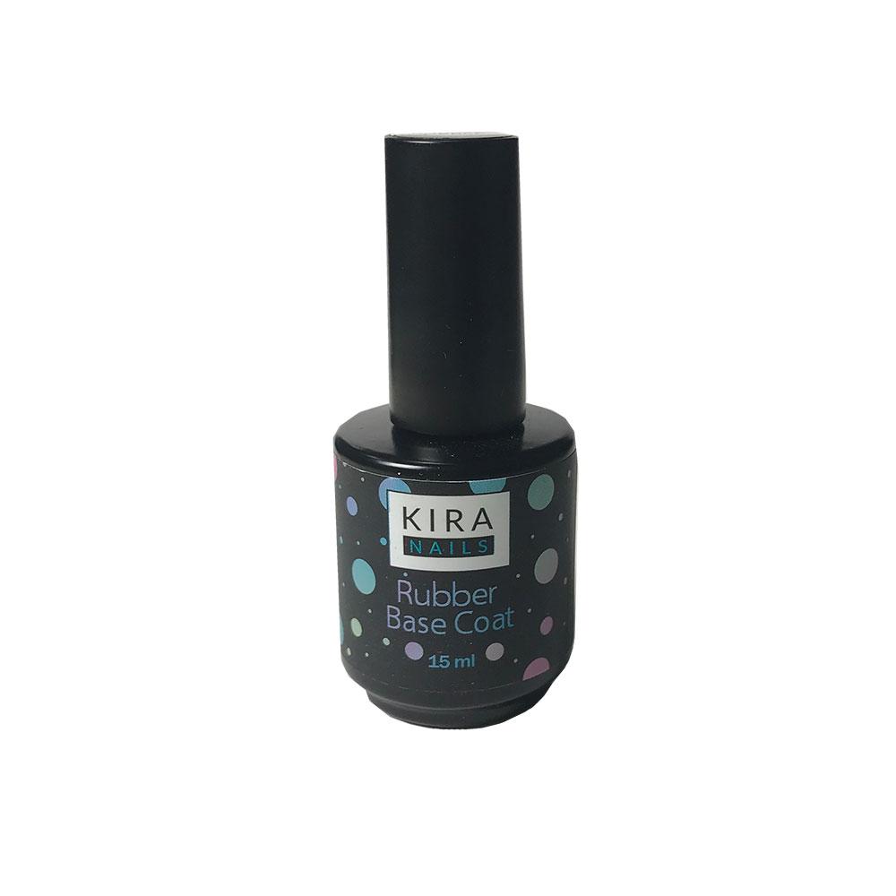 Kira Rubber Base Coat 15 мл — каучукове, базове покриття, закріплювач