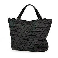 Женская сумка хамелеон из треугольников Бао Бао Bao Bao Issey Miyake большая 35х30х14см