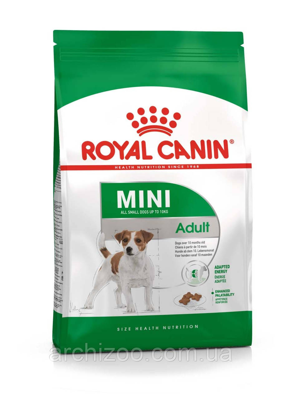 Royal Canin Mini Adult 0,8кг для собак мелких пород от 10 мес. до 8 лет - фото 2 - id-p515497871