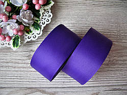 Стрічка репсова, на метраж, ширина 4 см, колір фіолетовий, 4 грн за метр.
