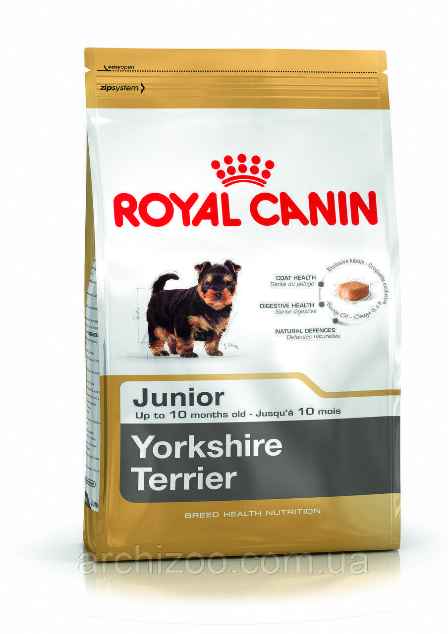 Royal Canin Yorkshire Terrier Puppy 0,5кг для щенков породы Йоркширский терьер до 10 месяцев - фото 1 - id-p542186748