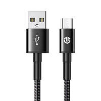 Кабель для швидкого заряджання телефону смартфона USB – micro USB 1м. Зарядний провід шнур microUSB мікро ЮСБ DD3B