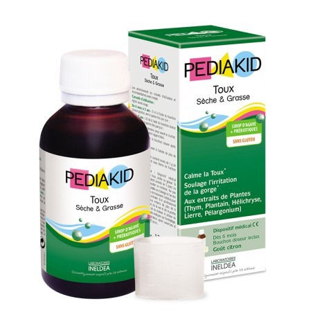 Сироп для дітей від сухого і вологого кашлю Pediakid,125 мл