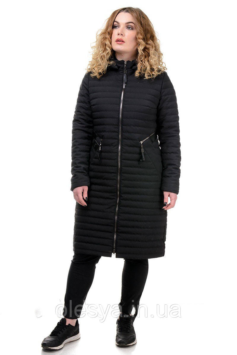 Плащ жіночий утеплений плащ Бугатті, стьобаний Розмір 52,, фото 1