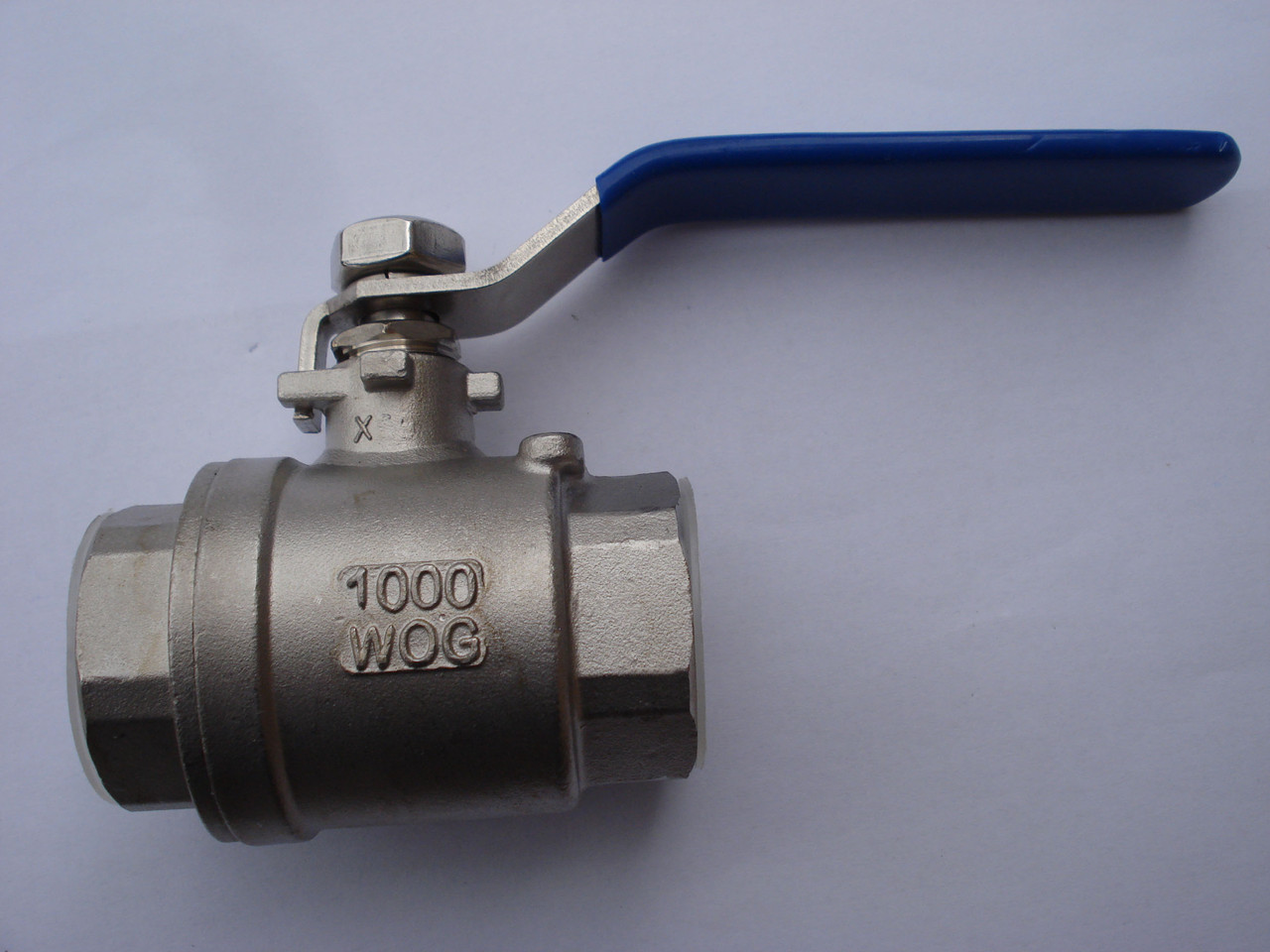Нержавіючий кран кульовий 2-склад. М/М DN 10 (3/8"), фото 1