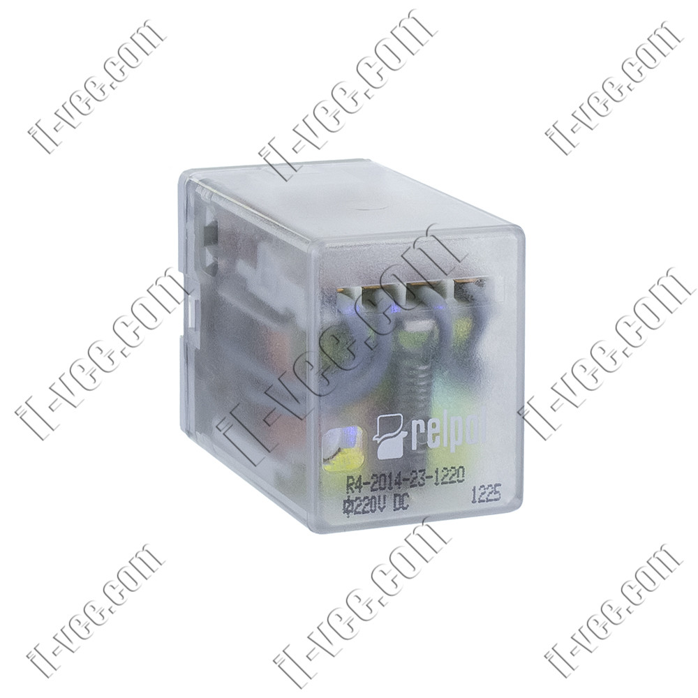 Реле Relpol R4-2014-23-1220, 220V DC, 6А/220VAC 6А/30VDC