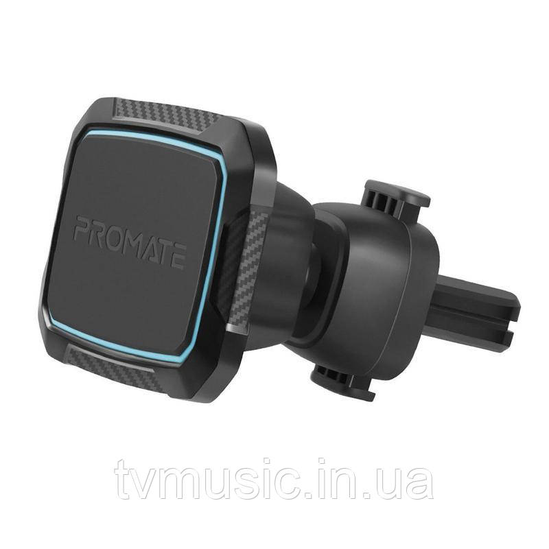 Тримач для телефона в машину Promate AirGrip-2 Blue, фото 1
