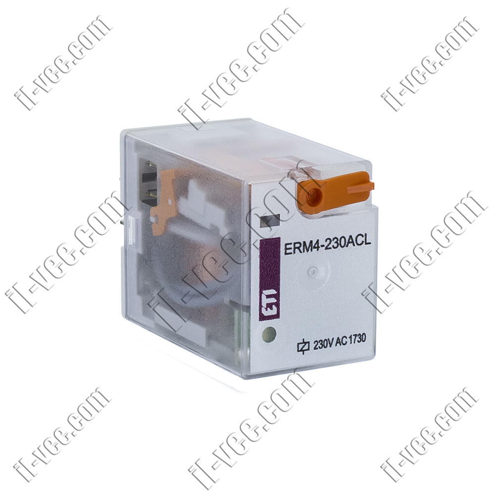 Реле ETI ERM4-230ACL, 230VAC, 6А/250VAC 6А/30VDC