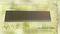 Нож режущий 100х27х2,0 мм для производства гофротары и бумажной упаковки с двухсторонней заточкой