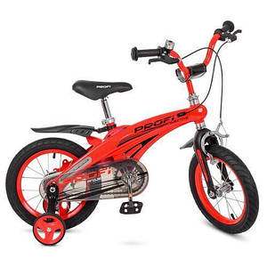 Дитячий 2-колісний велосипед із додатковими колесами PROF1 Projective LMG14123
