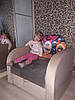 Дитячий диван "Пеппа" з принтом (сп. місце 1750х700), фото 3