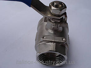 Нержавіючий кран із харчової сталі 2-склад. M/M DN 50