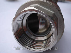 Нержавіючий кран під різьбу 2-склад. M/M DN 65