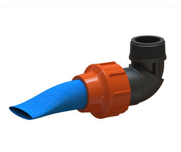 Кут для шлангу Lay Flat 76х2 1/2" Н, фото 1