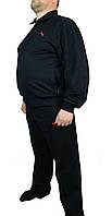 Мужской спортивный костюм большого размера,мужской костюм супербатал Синий, 1(56)
