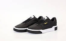 Чоловічі кросівки Puma Cali. Black White. ТОП Репліка ААА класу., фото 3