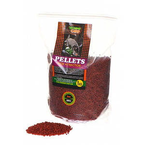 Пелети ТехноКарп Flavored Carp Pellets "Krill" 10mm 1kg