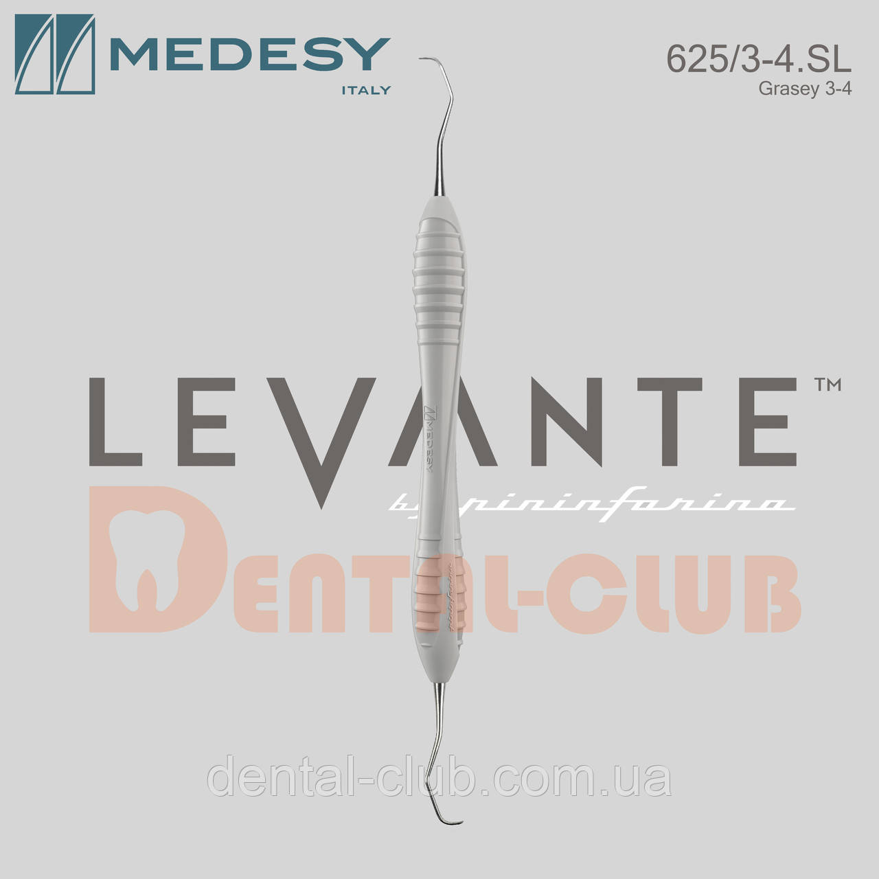 625/3-4.SL GRACE CURETTES 3-4 Кюрета Грейсі Медесі - серія оригінальних ручок MEDESY LEVANTE by PININFARINA