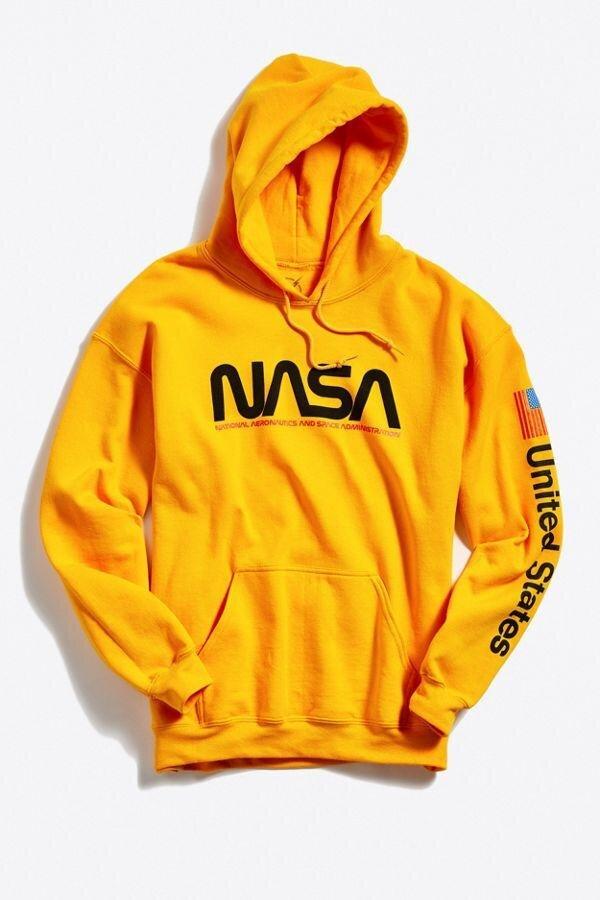 Толстовка Жёлтая NASA USA | Худи Насса | Кенгуру Наса — Купить Недорого ...