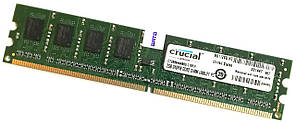 Оперативна пам'ять Crucial DDR2 2Gb 800MHz PC2-6400U 2R8 CL6 (CT25664AA800.C16FH) Б/В
