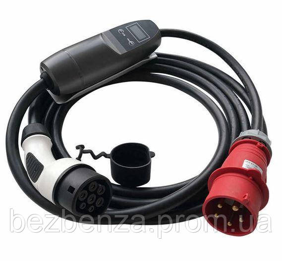 Зарядная станция EVSE TYP 2, 22kW, 3x32A, 5m Cable, CEE 5P Connector - фото 1 - id-p1119938380