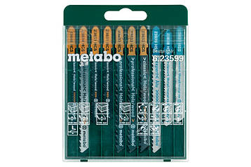 Набір пилок для лобзика Metabo 10 шт Promotion
