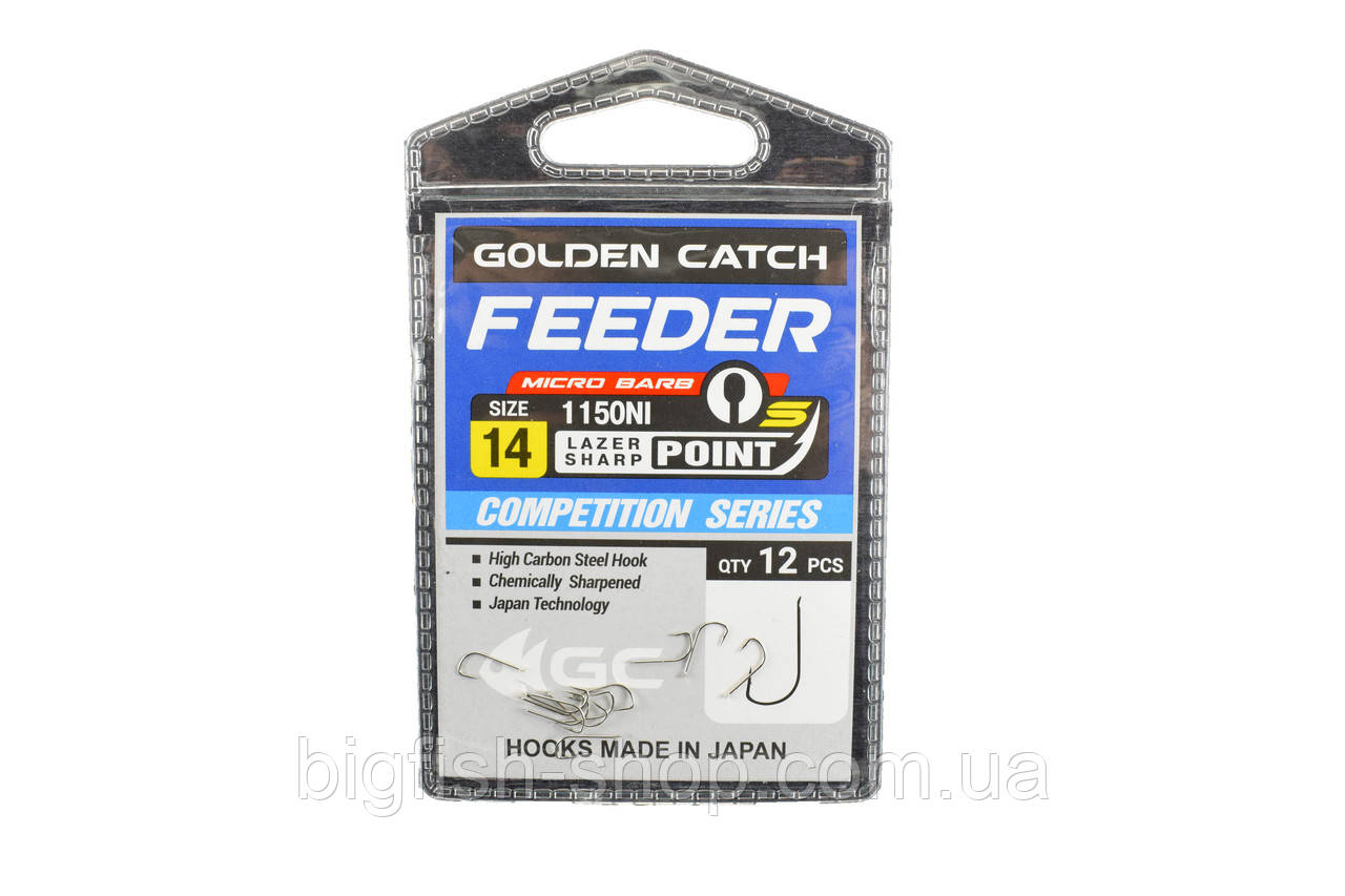 Гачки Golden Catch Feeder 1150 No14