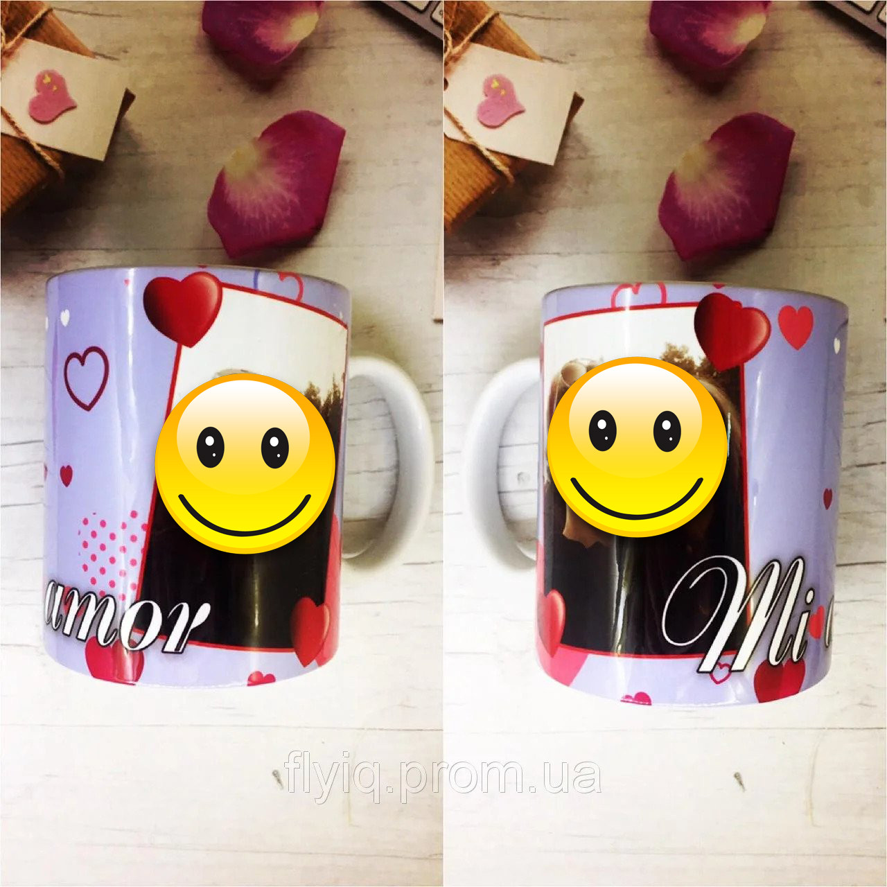 Друк на чашках,Чашка "Mi amor"
