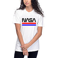 Футболка белая Nasa girl насса