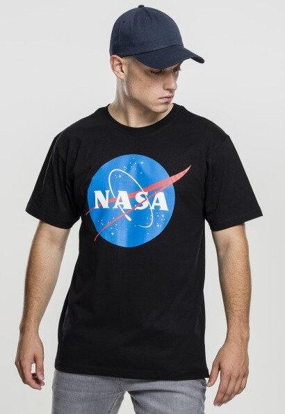 Футболка чорна NASA Logo • насса