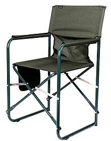 Крісло складне 82х44х48,5 см навантаження 110 кг з бічною кишенею для риболовлі та відпочинку на природі Ranger Giant