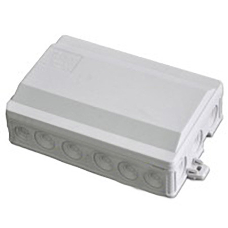 Коробка розподільна IP54 90x135x40 SEZ 6410-30 (накладна, засувки, 12 отв.)