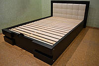 Двухспальная кровать с подъемным механизмом