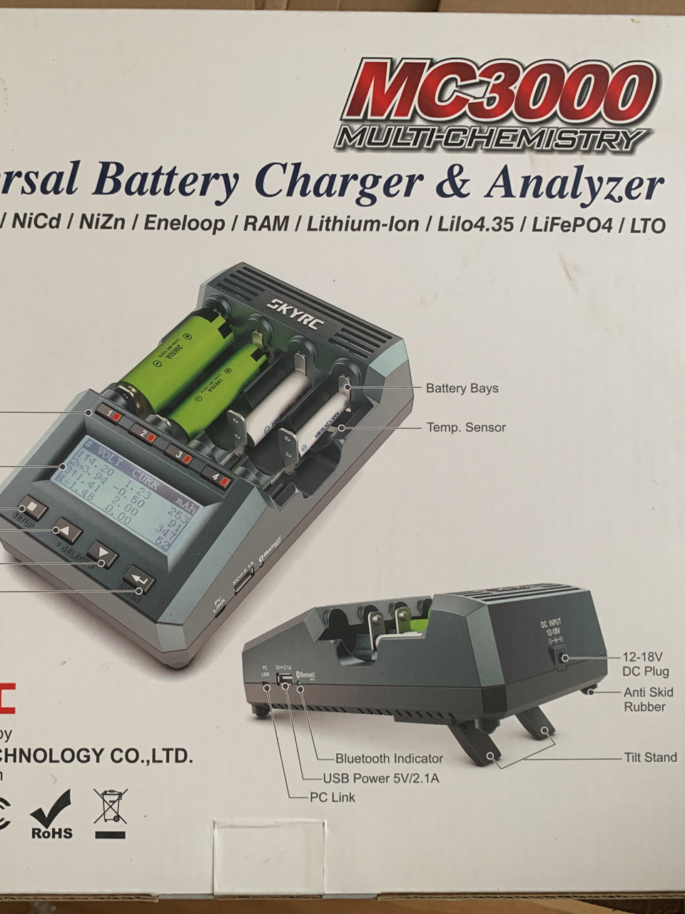 Зарядное устройство SkyRC MC3000 Multi-Chemistry Charger , версия 2.2 - фото 2 - id-p418600477