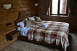 Двоспальне ліжко дерев'яне, фото 2