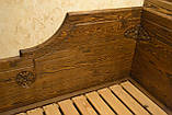 Ліжко односпальне дерев'яне, фото 5