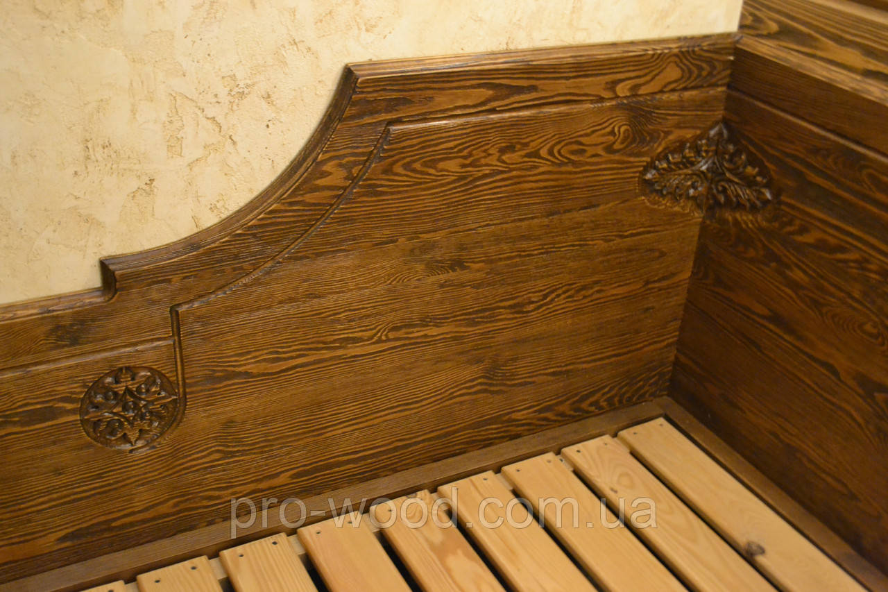 Кровать односпальная деревянная - фото 5 - id-p1120031575