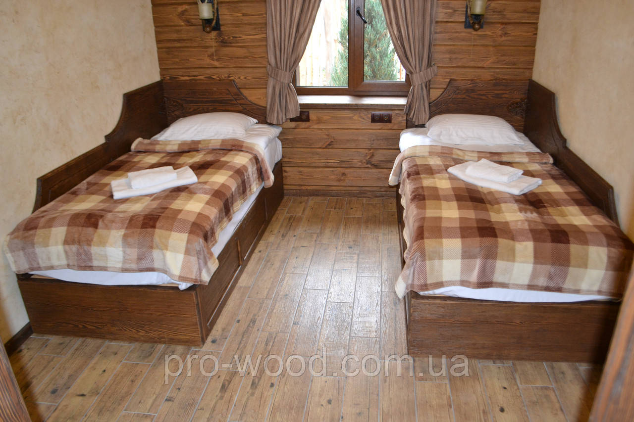 Кровать односпальная деревянная - фото 1 - id-p1120031575